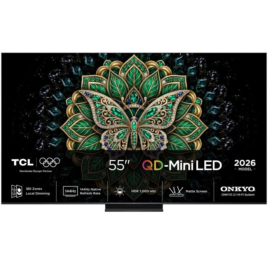TCL 55″ TV Mini LED 4K Dolby Vision 55C6K Pro