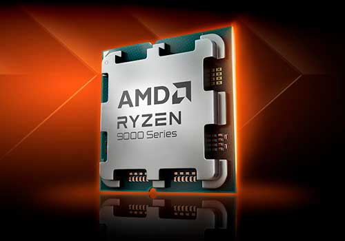 Utbud av top-gamingutrustning driven av AMD-hårdvara, inklusive stationär PC, gaming-laptop och handhållen enhet.