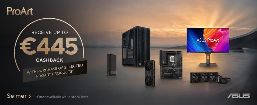 ASUS ProArt Cashback - Få upp till €445 cashback