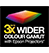 Up to 3 times wider colour gamut with Epson projectors