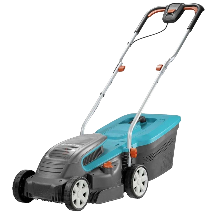 Grästrimmers, häcksaxar och gräsklippare