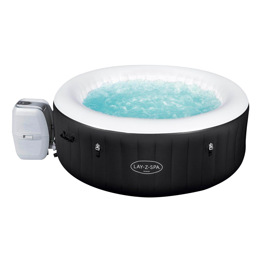 Utomhuspool och spa