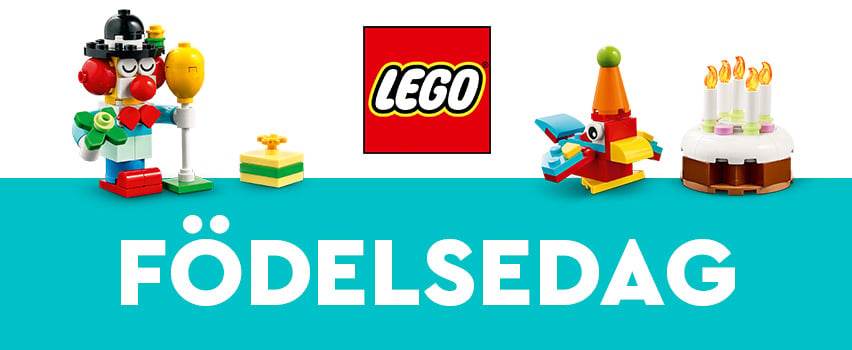 LEGO® födelsedagspresent - Ge LEGO® i födelsedagspresent