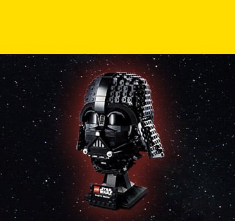 LEGO STAR WARS Hjälmar knapp