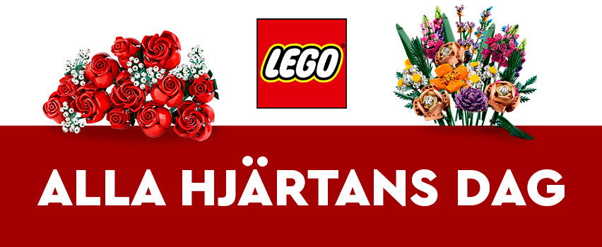 LEGO® Valentinsdag - Ge LEGO® till Alla hjärtans dag