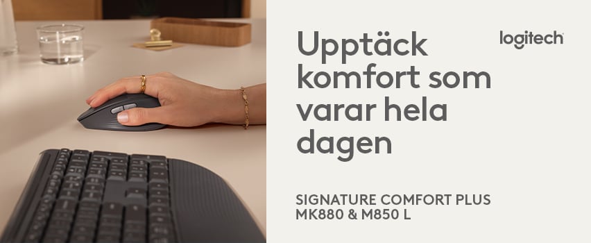 Logitech Signature Comfort Plus MK880 & M850 L - Proshop