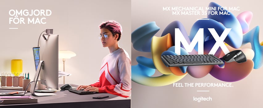 Logitech MX Mechanical Mini for MAC & MX Master 3S for MAC