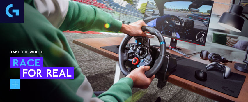 Logitech Take the Wheel Race for Real - Proshop
