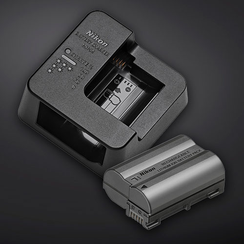 Nikon batterier och laddare