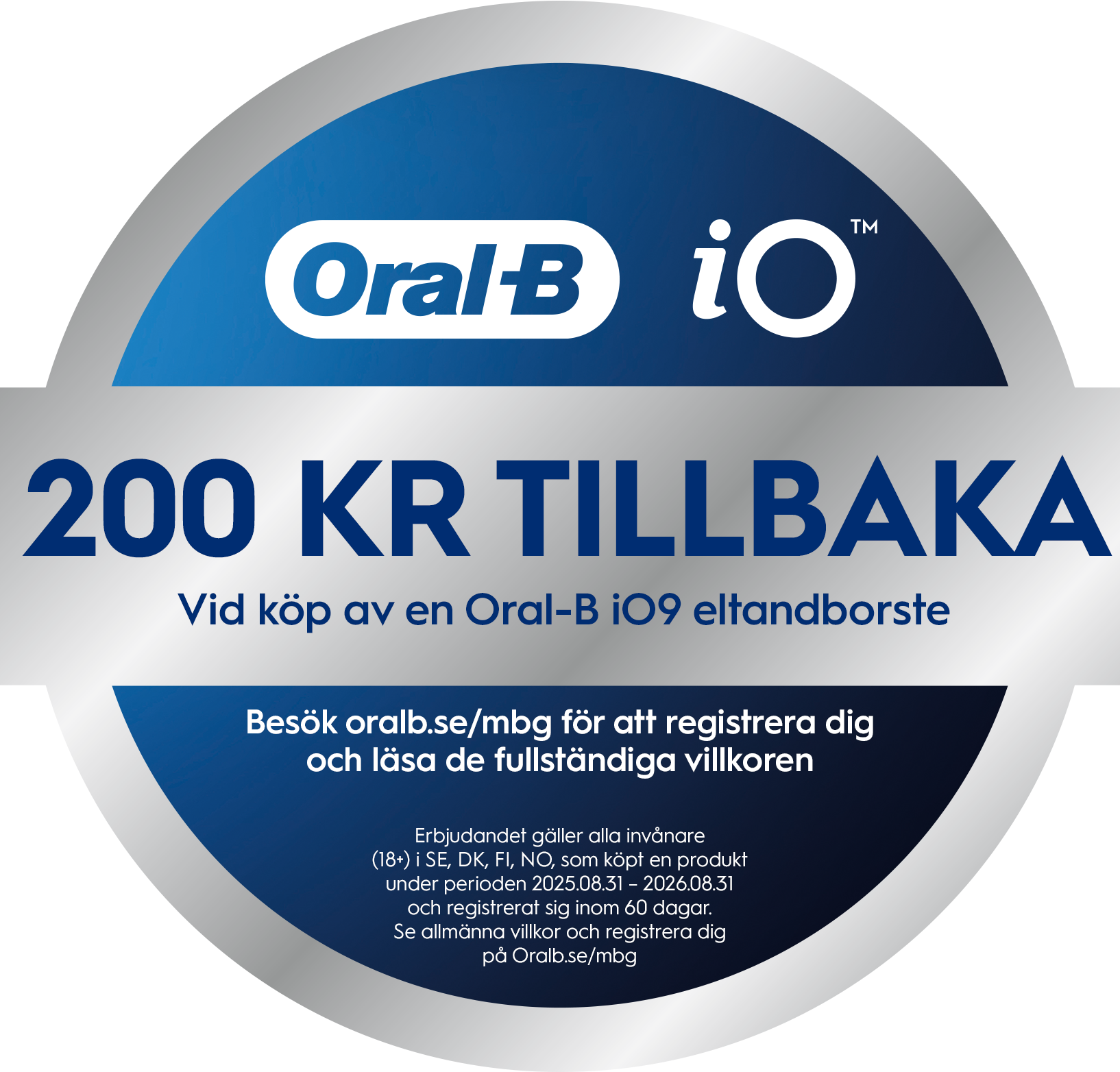 Oral-B cashback