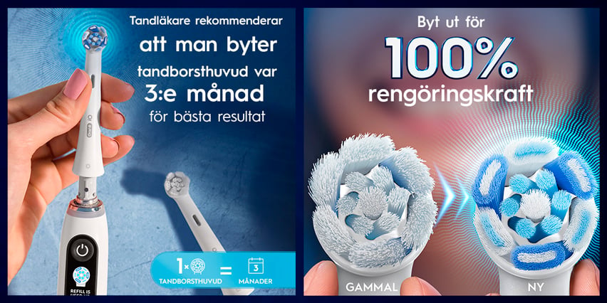 Oral-B iO jämförelsetabell – iO2 iO3 iO5 iO6 iO9 iO10 – borstinställningar, timer, display och app-vägledning