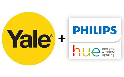 Yale og Philips Hue