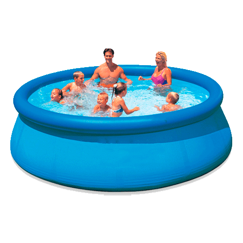 Uppblåsbara pooler