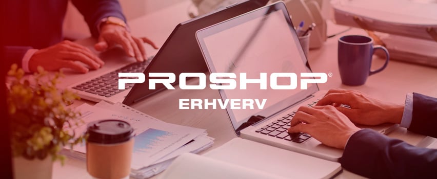 Proshop erhverv topbanner