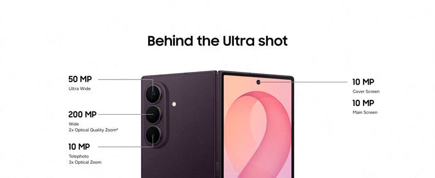 Samsung Galaxy Z Fold8 Ultra Camera Spec