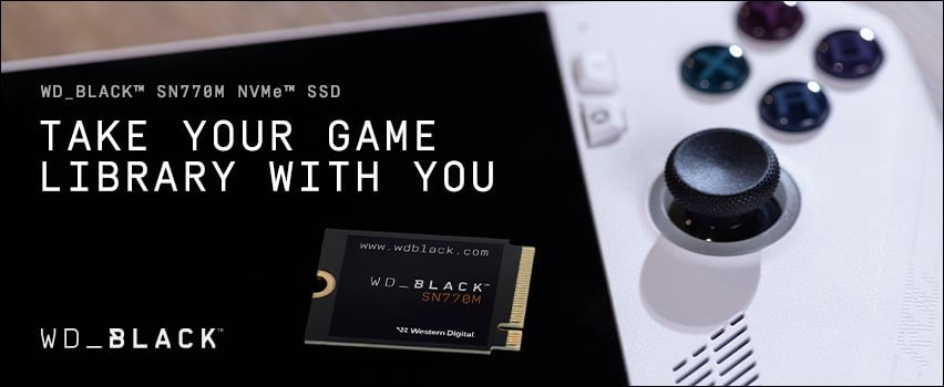 WD Black SN770M NVMe SSD