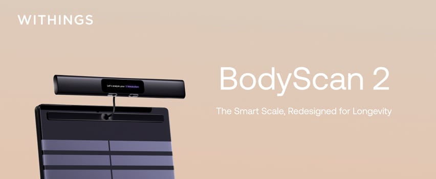 Withings BodyScan 2 – smart våg omdesignad för långt liv med avancerad kroppsanalys och hälsoövervakning