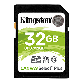 Kingston Canvas Select Plus SD Card