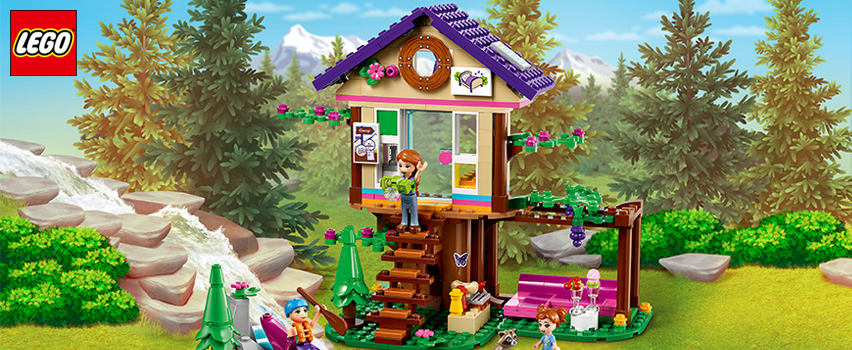 Lego buildings banner