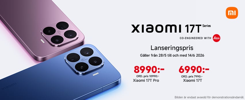 Xiaomi 17T Series Lanseringspris - Proshop